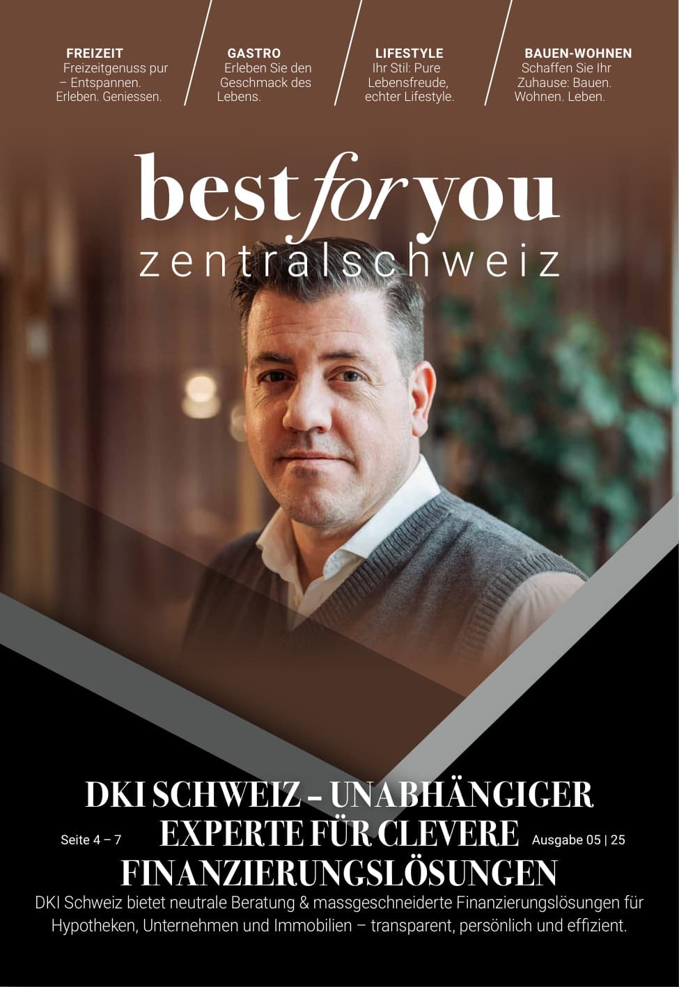 Bestforyou Zentralschweiz, eine Ausgabe
